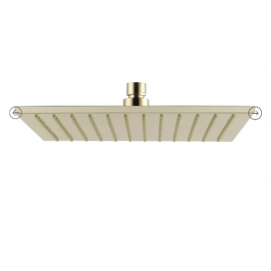 Nor-SE135.04 Square Brushed Gold Solid Brass Shower Head 250